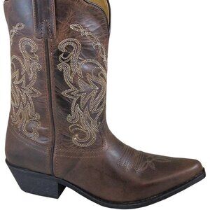 Smoky Mountain Women's Madison Western Boot - Snip Toe - 6472 Size 8 Brown
